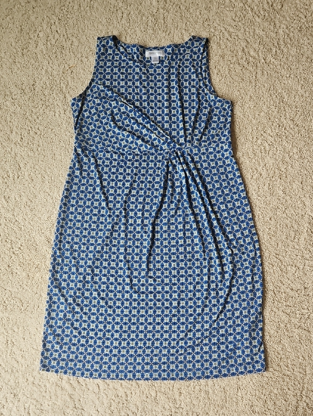 Motherhood Maternity Blue Patterned Women's Dress